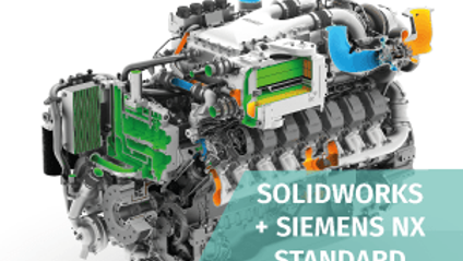 Product image for Técnico en Diseño Industrial con SolidWorks y Siemens NX (700h)