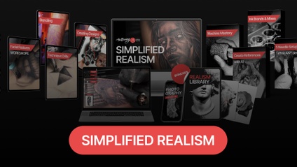 Product image for Tattooing 101’s Simplified Realism Tattooing Course