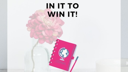 Product image for Business Journal For Aspiring Entrepreneurs, In It To Win It!
