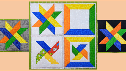 Product image for Woven Star - 8" BOM Club - April 2024