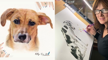 Product image for Pet Portrait Academy Course Plus One-on-One Zoom Coaching Session