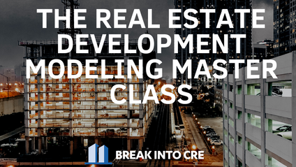 Product image for The Real Estate Development Modeling Master Class
