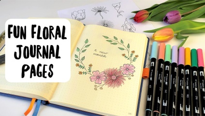 Product image for Fun Floral Journal Pages