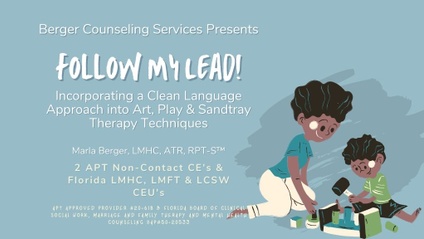 Product image for Follow My Lead! Incorporating a Clean Language Approach in Art, Play & Sandtray