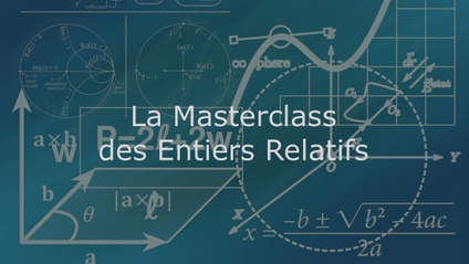 Product image for La MasterClass des Entiers Relatifs