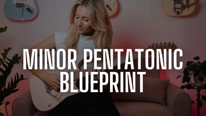 Product image for Minor Pentatonic Scale Blueprint