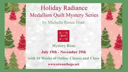 Product image for Holiday Radiance Mystery Quilt Series - Clue & Class Membership
