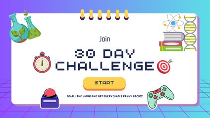 Product image for 30 Day Challenge - GCSE Triple Science