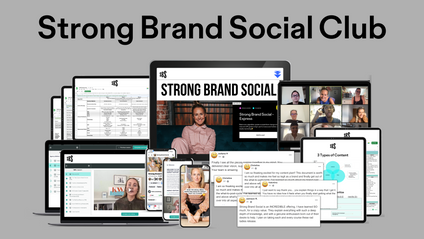 Product image for Strong Brand Social Club: Free Trial