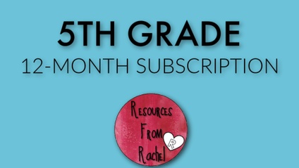 Product image for 5th Grade Subscription