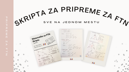 Product image for Pripreme za FTN - Skripta