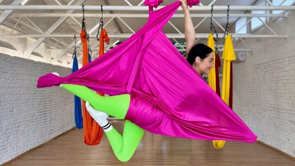 Product image for Aerial Yoga Teacher Training LEVEL 3: Advanced - Flips & Tricks