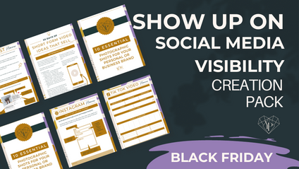 Product image for The Show Up on Social Media Creation Pack