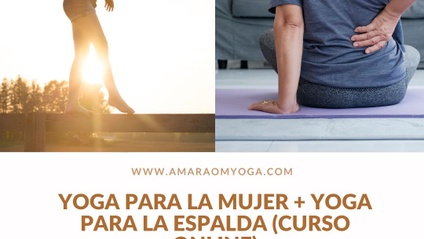 Product image for PACK Yoga para la mujer y yoga para la espalda 50% DESCUENTO
