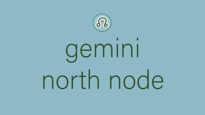 Product image for gemini north node