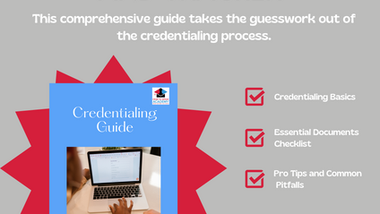 Product image for Credentialing Guide and Tracker