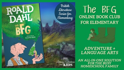 Product image for The BFG Online Book Club ~ British Literature Series for Elementary