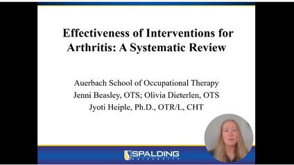 Product image for Effectiveness of Interventions for Arthritis: A Systematic Review