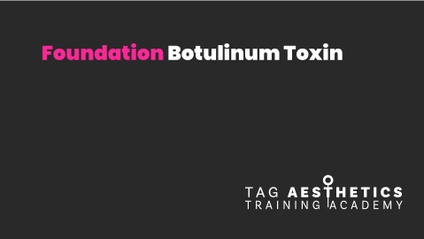 Product image for Foundation Botulinum Toxin - CPD Accredited