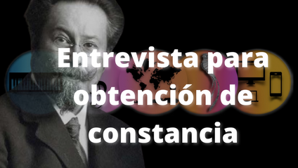 Product image for Entrevista para obtención de constancia