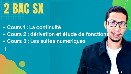 Product image for 2SX 1 : La continuité - dérivation - Les suites numériques