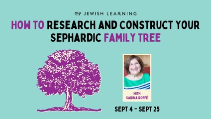 Product image for How To Construct Your Sephardic Family Tree