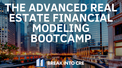 Product image for The Advanced Real Estate Financial Modeling Bootcamp