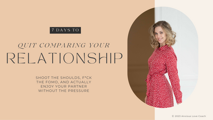 Product image for Quit Comparing Your Relationship in 7 days