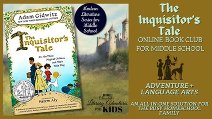 Product image for The Inquisitor's Tale Online Book Club ~ Modern Literature Series for Middle School
