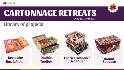 Product image for Online Cartonnage Retreats - library of projects