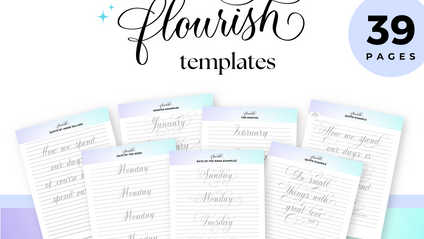 Product image for Ready-to-Flourish Templates