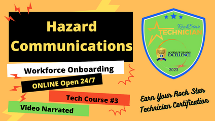 Product image for Rock Star Onboarding #3 Hazard Communications