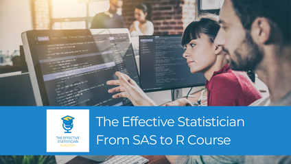 Product image for The Effective Statistician From SAS to R Course