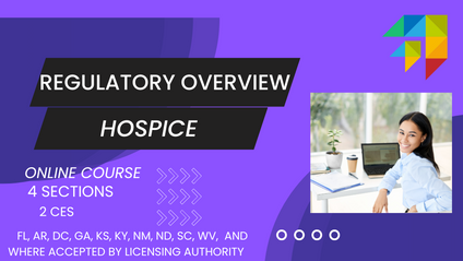 Product image for Regulatory Overview Hospice - Introductory Course