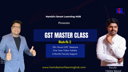 Product image for GST Master Class with Practical Training