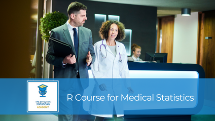 Product image for R Course for Medical Statistics