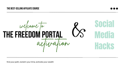 Product image for The Freedom Portal: Activation
