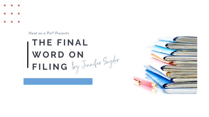 Product image for The Final Word on Filing Master Class
