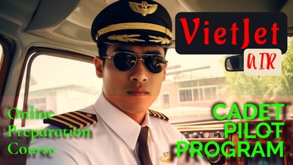 Product image for VietJet Air Cadet Pilot Program - Preparation Online Course