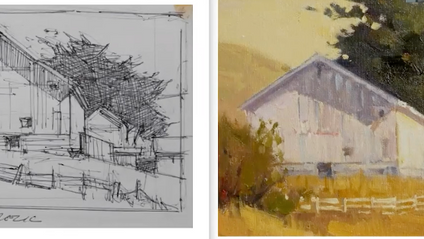 Product image for The Bridge Between Composition and Value: Exploring The Landscape - A Lecture & Demo Series with Sharon Weaver