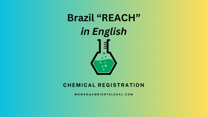 Product image for Brazil "REACH": Law 15.022 (ENGLISH TRANSLATION)