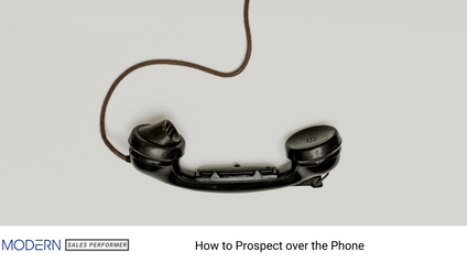 Product image for How to Cold Call over the Phone