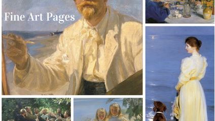Product image for  Peder Severin Krøyer Fine Art Pages standard and full