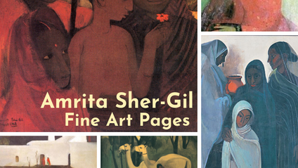 Product image for Amrita Sher-Gil Fine Art Pages