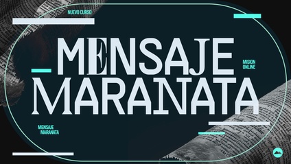 Product image for MENSAJE MARANATA