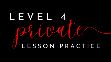 Product image for Level Four Private Lesson Practice