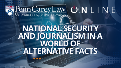 Product image for National Security and Journalism in a World of Alternative Facts