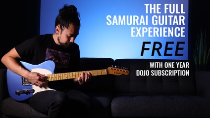 Product image for Samurai Guitar Theory Dojo | All Access Annual PLUS The Complete Experience included Free! 