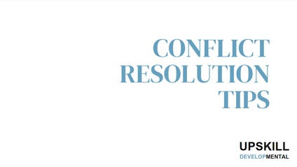 Product image for Conflict Resolution Tips