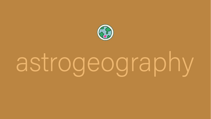 Product image for intro to astrogeography